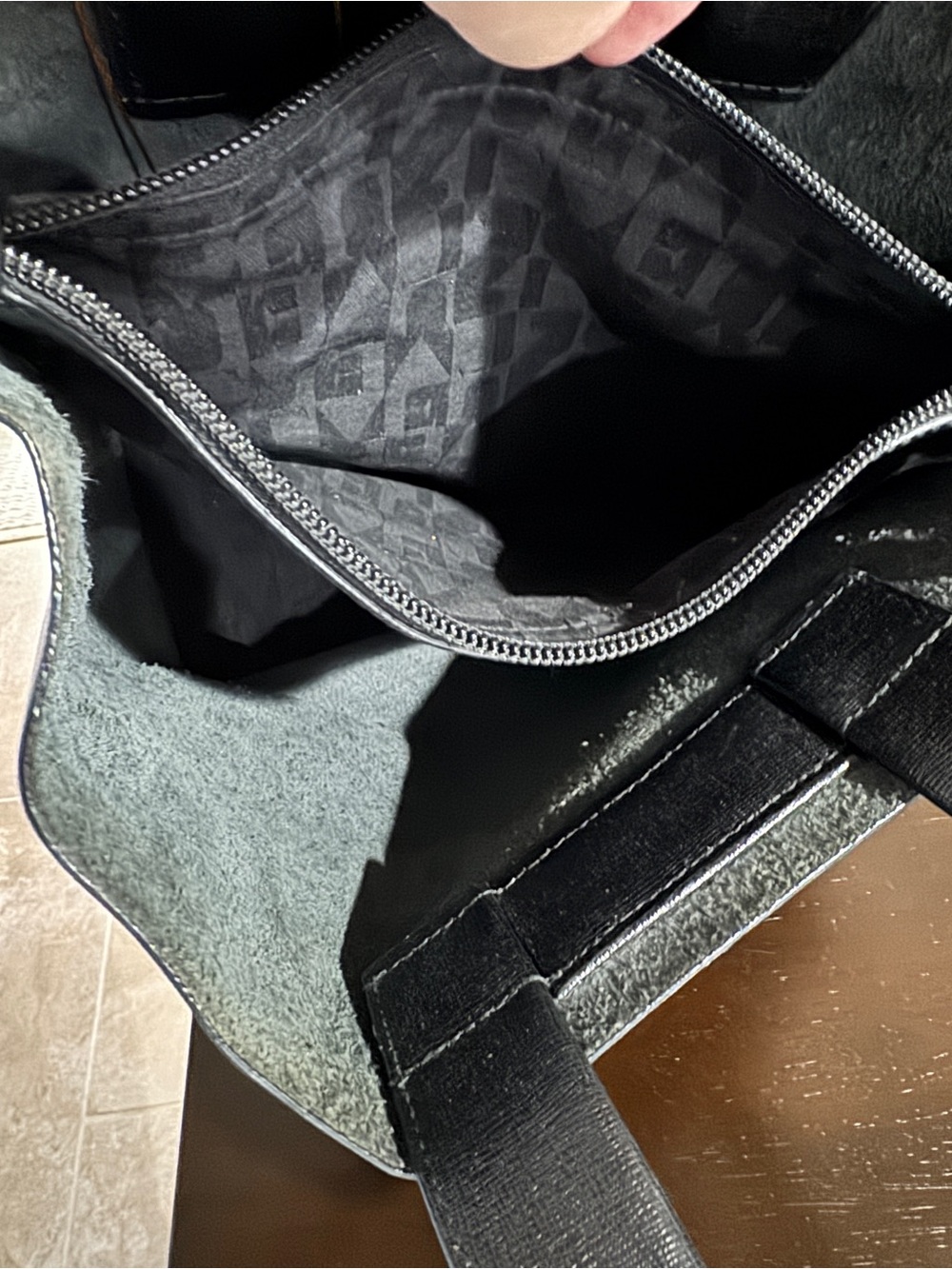 Furla Divide It Tote Structured Black Saffiano Leather - Picture 11 of 11